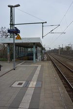 brandenburg-teltow/510637/blick-auf-den-bahnhof-teltow-aufgenommen Blick auf den Bahnhof Teltow. Aufgenommen am 12.04.2016.
