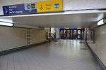 Unterführung Bahnhof Bad Nauheim.