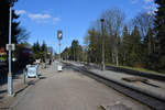 Blick auf den Bahnhof Drei Annen Hohne.