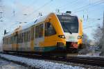 VT 646 (646.040) ist am 27.12.2014 unterwegs nach Jterbog. Nchster Halt: Potsdam Rehbrcke.