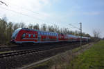 09.04.2019 | Teltow <-> Großbeeren | DB Regio | RE 5 nach Rostock | ET 445 (445 008) |