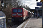 24.12.2019 | Brandenburg - Blankenfelde | DB Regio | BR 112 114 |