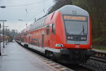 doppelstockwagen-2/522216/--nachschuss---am-17042016-zieht - Nachschuss - Am 17.04.2016 zieht diese BR 114 (114 018) den RE 50 'RE 4511' nach Frankfurt am Main Hauptbahnhof. Aufgenommen im Bahnhof Schlüchtern.