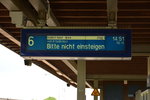 abfahrtstafel-zugzielanzeige/519069/zugzielanzeige-im-bahnhof-nauen-aufgenommen-am Zugzielanzeige im Bahnhof Nauen. Aufgenommen am 15.05.2016.