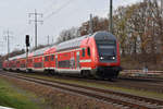 06.12.2020 | Diedersdorf | RE 5  3509  (Stralsund - Wünsdorf-Waldstadt) | DB Regio Steuerwagen geschoben durch BR 112 165 |