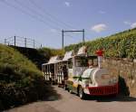 Nur in den w�rmerne Jahreszeiten unterwegs: der Train de Lavaux.