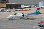 Ort: Berlin Tegel  Flugzeug: Bombardier Dash 8 Q400  Airline: Luxair  Registration: LX-LQB