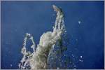 Wasser tobt sich aus.