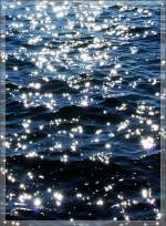 Sonnenlichter tanzen auf dem Wasser  (29.10.2012)