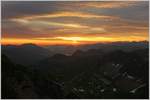 Morgenstimmung in den Berner Alpen am 08.07.2016